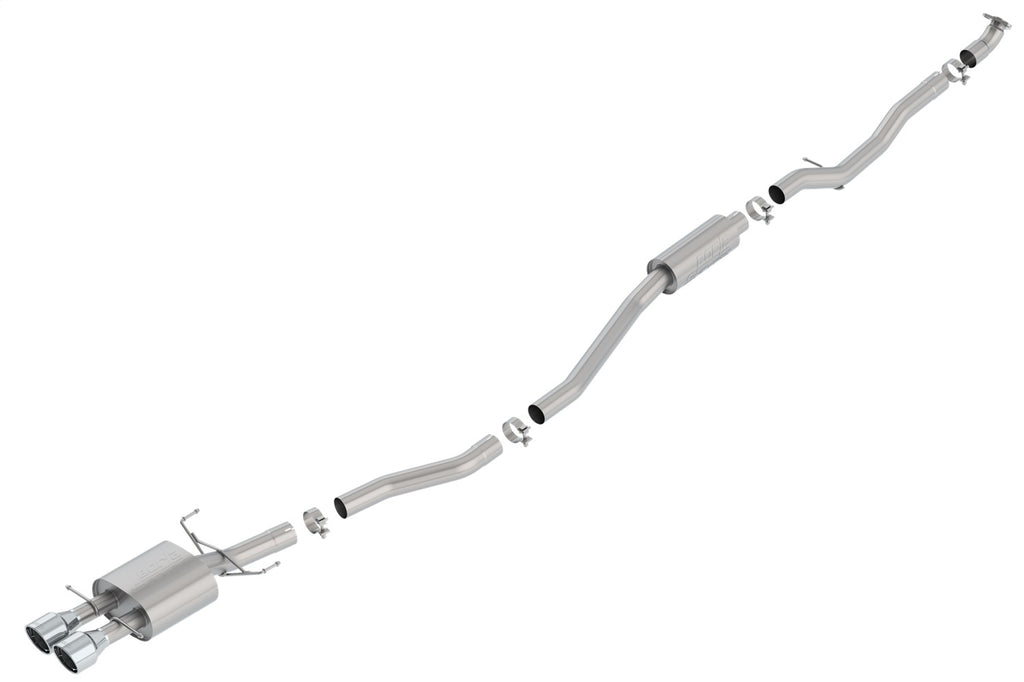 Borla 140803 S-Type Cat-Back Exhaust System Fits 17-20 Civic