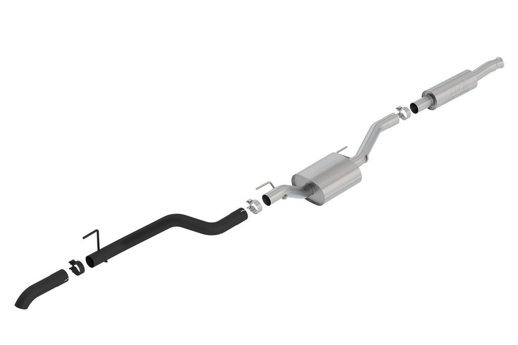Borla 140809CB S-Type Cat-Back Exhaust System Fits Gladiator Pickup Gladiator