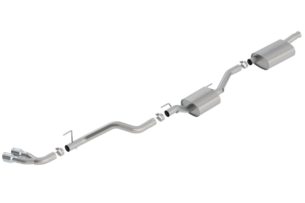 Borla 140811 Touring Cat-Back Exhaust System Fits Gladiator Pickup Gladiator