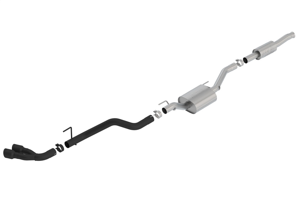 Borla 140813CB ATAK Cat-Back Exhaust System Fits Gladiator Pickup Gladiator