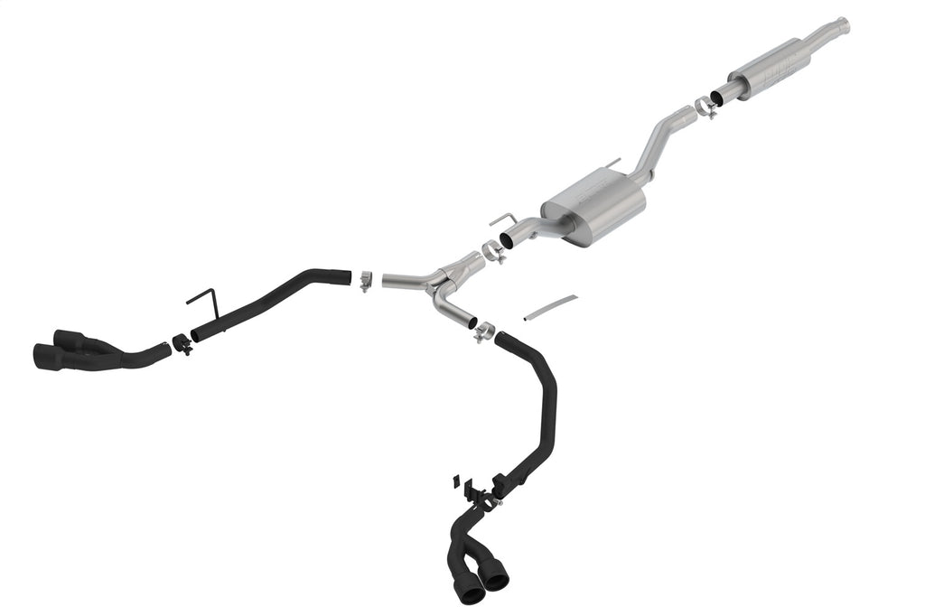Borla 140816CB ATAK Cat-Back Exhaust System Fits Gladiator Pickup Gladiator