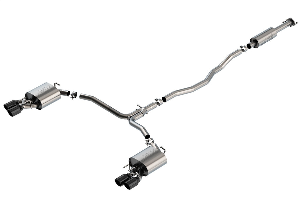Borla 140823BC S-Type Cat-Back Exhaust System Fits 18-24 Camry