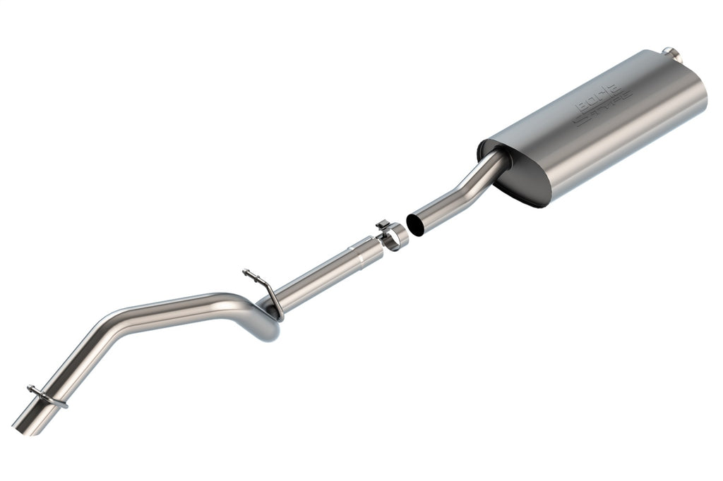 Borla 140829 S-Type Cat-Back Exhaust System Fits 18-24 Wrangler (JL)