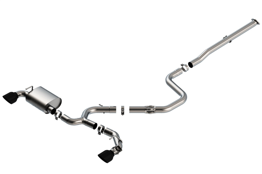 Borla 140832BC ATAK Cat-Back Exhaust System Fits 19-22 Veloster N