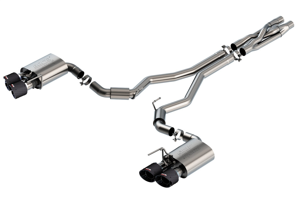 Borla 140837CF ATAK Cat-Back Exhaust System Fits 20-23 Mustang