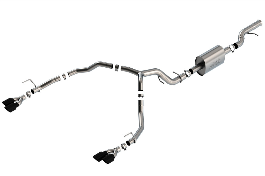 Borla 140859BC S-Type Cat-Back Exhaust System Fits 21-24 Tahoe Yukon