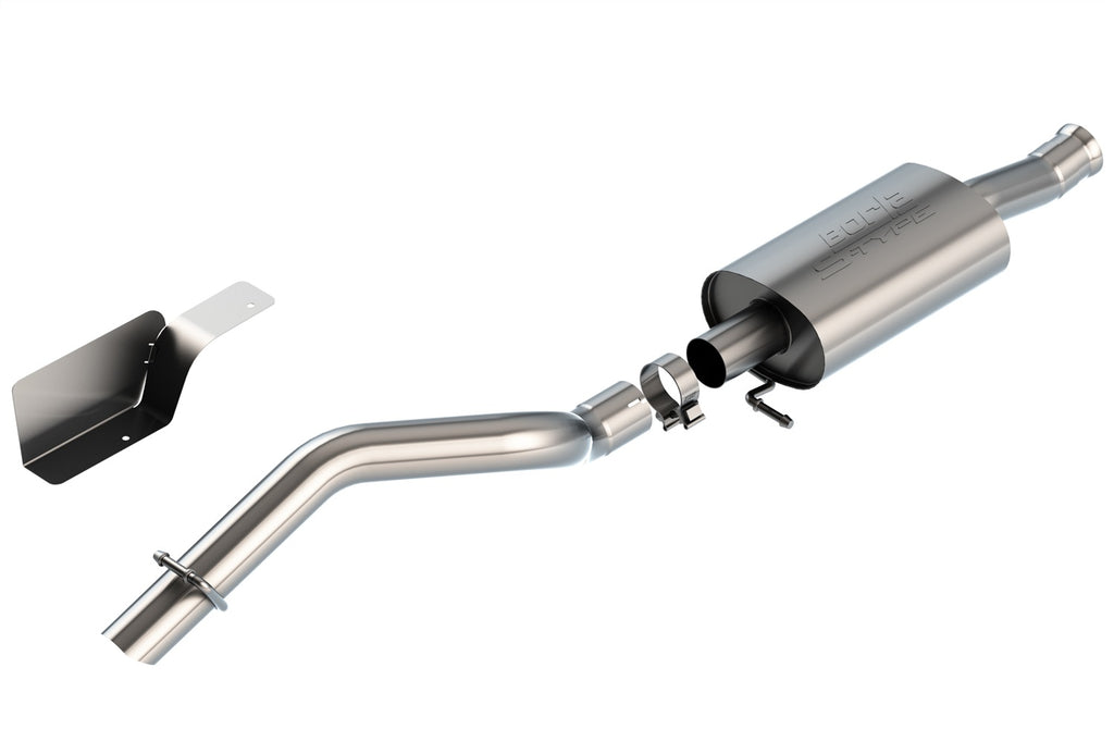 Borla 140861 S-Type Cat-Back Exhaust System Fits 18-24 Wrangler (JL)