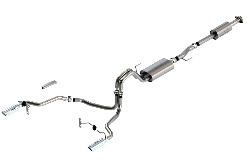 Borla 140862 Touring Cat-Back Exhaust System Fits 21-24 F-150
