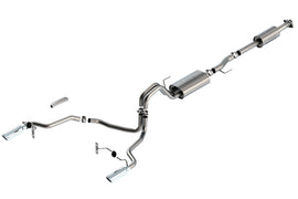 Borla 140862 Touring Cat-Back Exhaust System Fits 21-24 F-150
