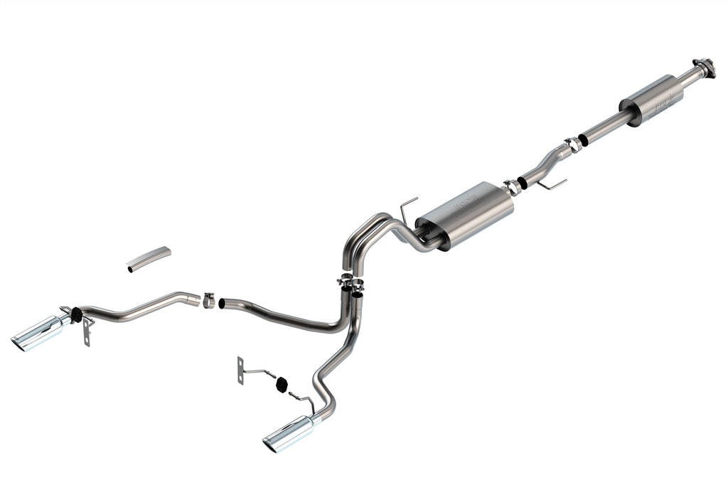 Borla 140865 Touring Cat-Back Exhaust System Fits 21-24 F-150