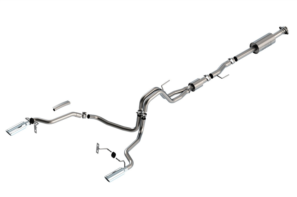 Borla 140866 S-Type Cat-Back Exhaust System Fits 21-24 F-150