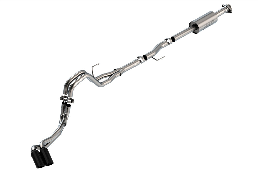 Borla 140871BC S-Type Cat-Back Exhaust System Fits 21-24 F-150