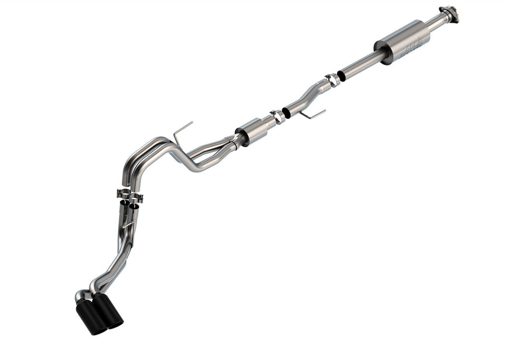 Borla 140874BC S-Type Cat-Back Exhaust System Fits 21-24 F-150