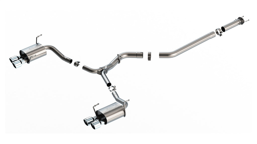 Borla 140907 S-Type Cat-Back Exhaust System Fits 22-24 WRX