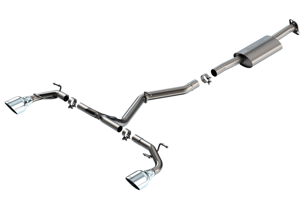 Borla 140909 S-Type Cat-Back Exhaust System Fits 22-24 BRZ GR86