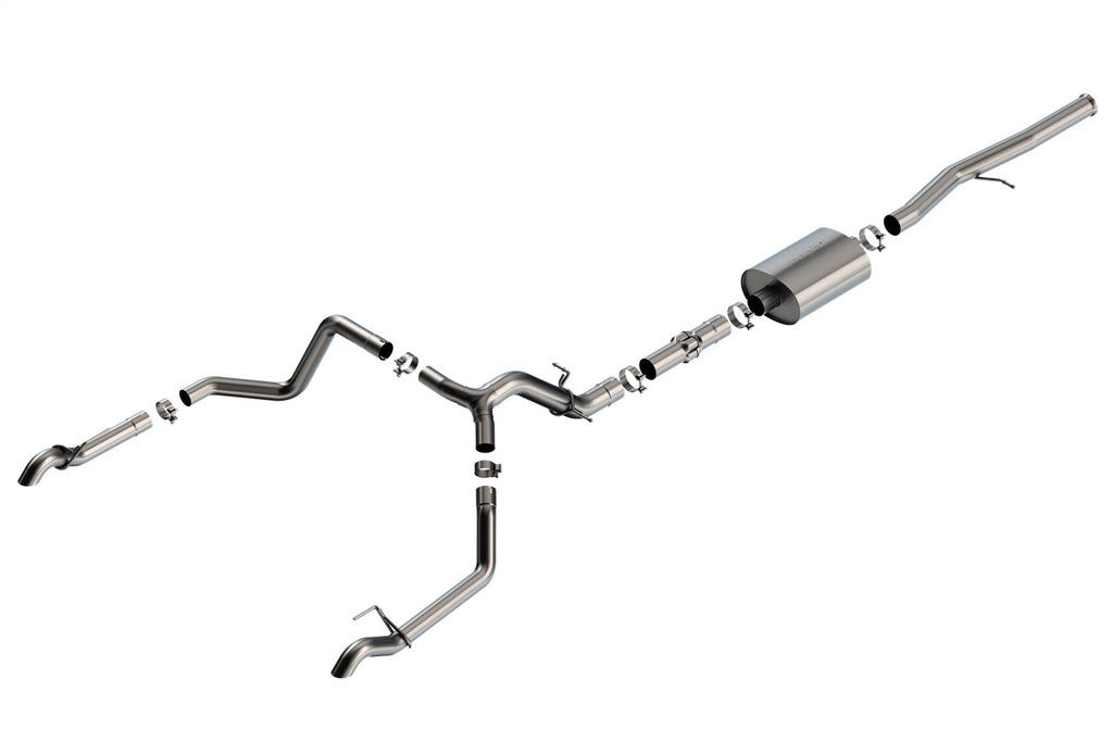 Borla 140915 ATAK Cat-Back Exhaust System Fits Sierra 1500 Silverado 1500