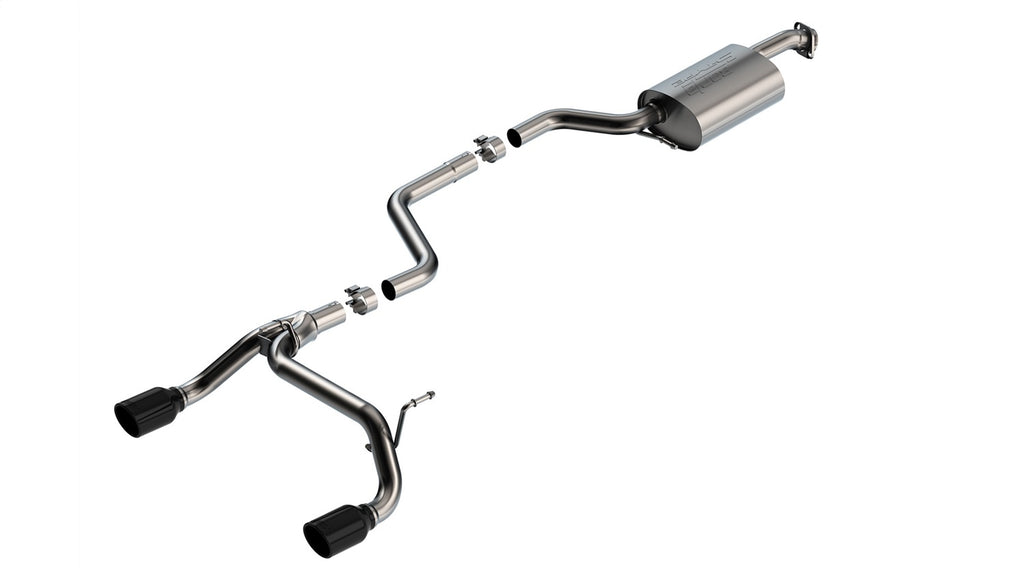 Borla 140923BC S-Type Cat-Back Exhaust System Fits 21-23 Jimny