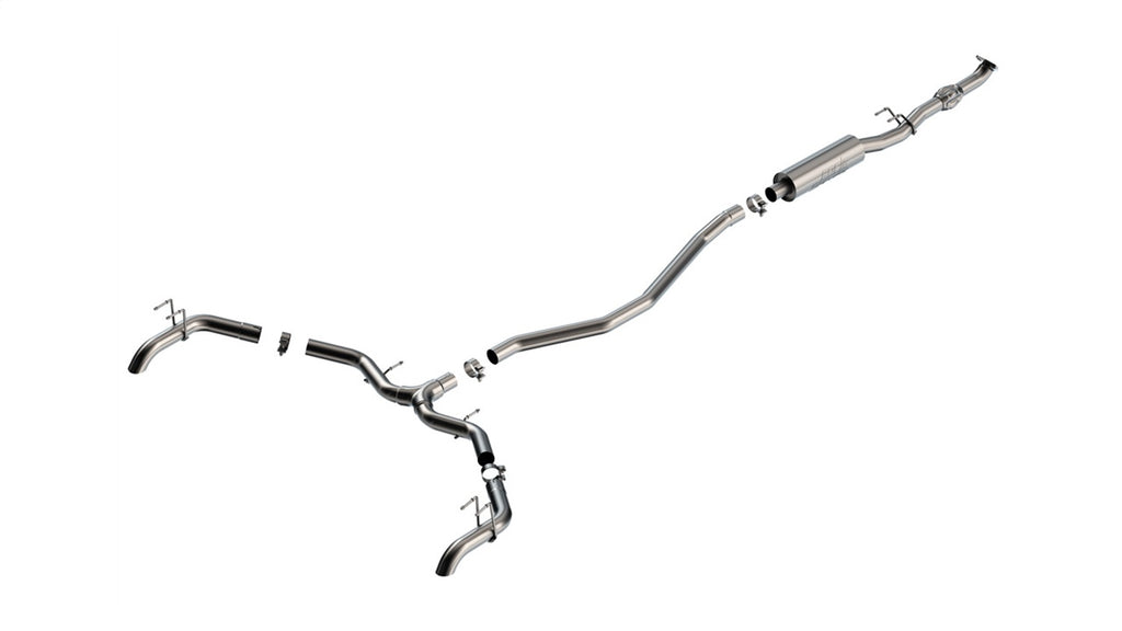 Borla 140928 S-Type Cat-Back Exhaust System Fits 22-23 Civic