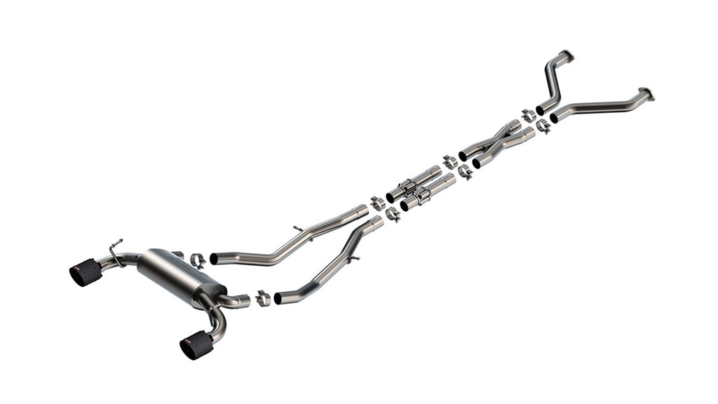 Borla 140929CFBA S-Type Cat-Back Exhaust System Fits 23-24 Z