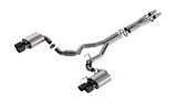 Borla 140962CFBA S-Type Cat-Back Exhaust System Fits 24 Mustang