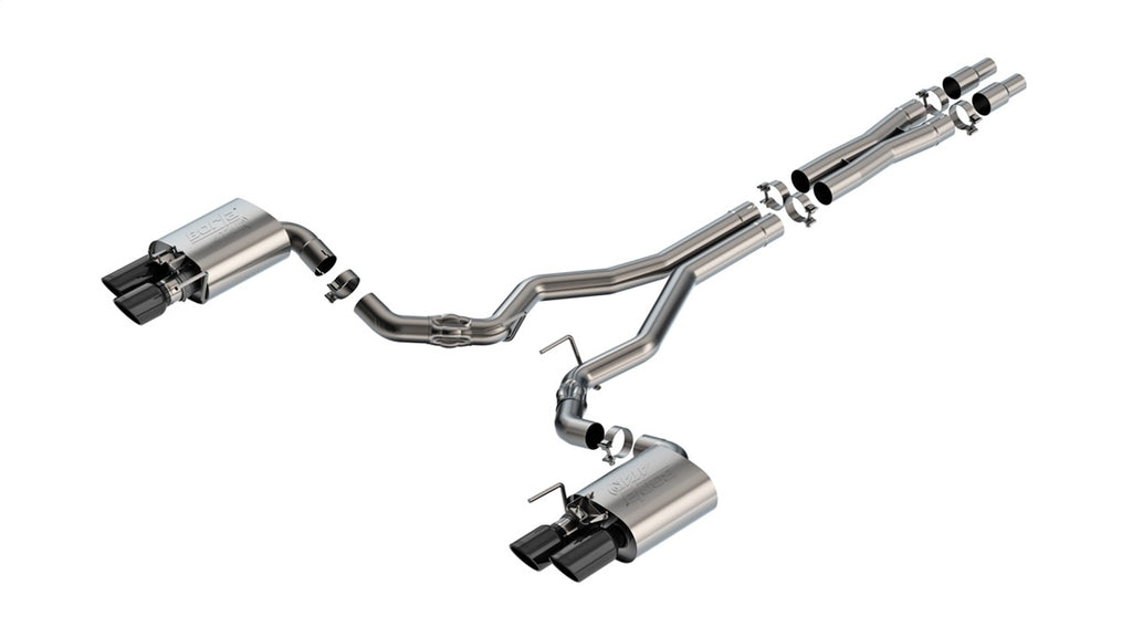 Borla 140963BC ATAK Cat-Back Exhaust System Fits 24 Mustang