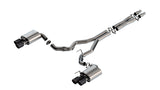 Borla 140963CFBA ATAK Cat-Back Exhaust System Fits 24 Mustang