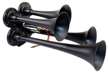 Load image into Gallery viewer, Kleinn Automotive Air Horns 141-1 Black Quad Horn