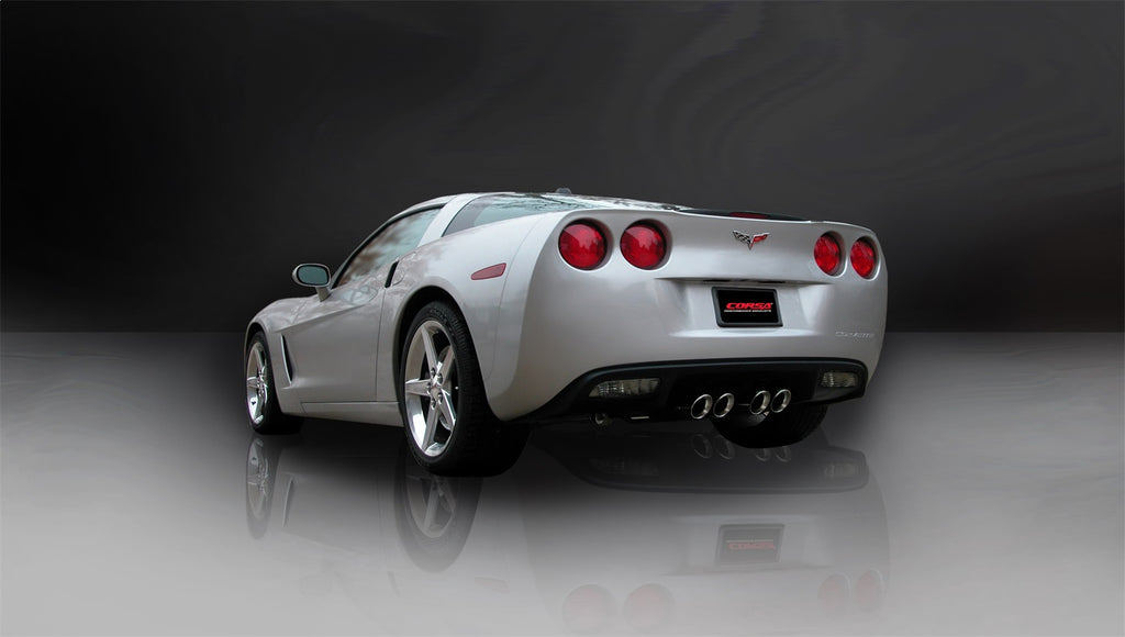 Corsa Performance 14108CB Sport Cat-Back Exhaust System Fits 09-13 Corvette
