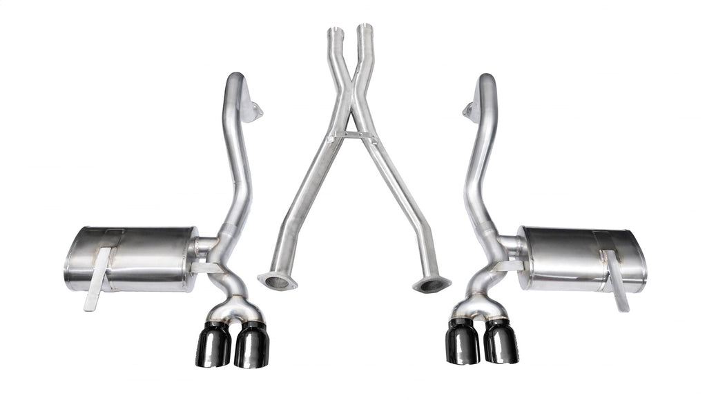 Corsa Performance 14114BLK Xtreme Cat-Back Exhaust System Fits 97-04 Corvette