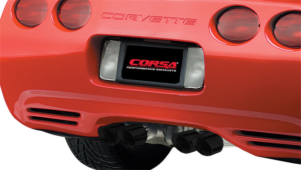 Corsa Performance 14114BLK Xtreme Cat-Back Exhaust System Fits 97-04 Corvette