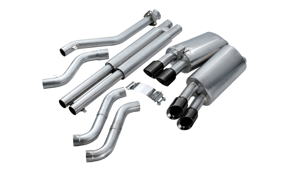 Corsa Performance 14117BLK Sport Cat-Back Exhaust System Fits 90-95 Corvette