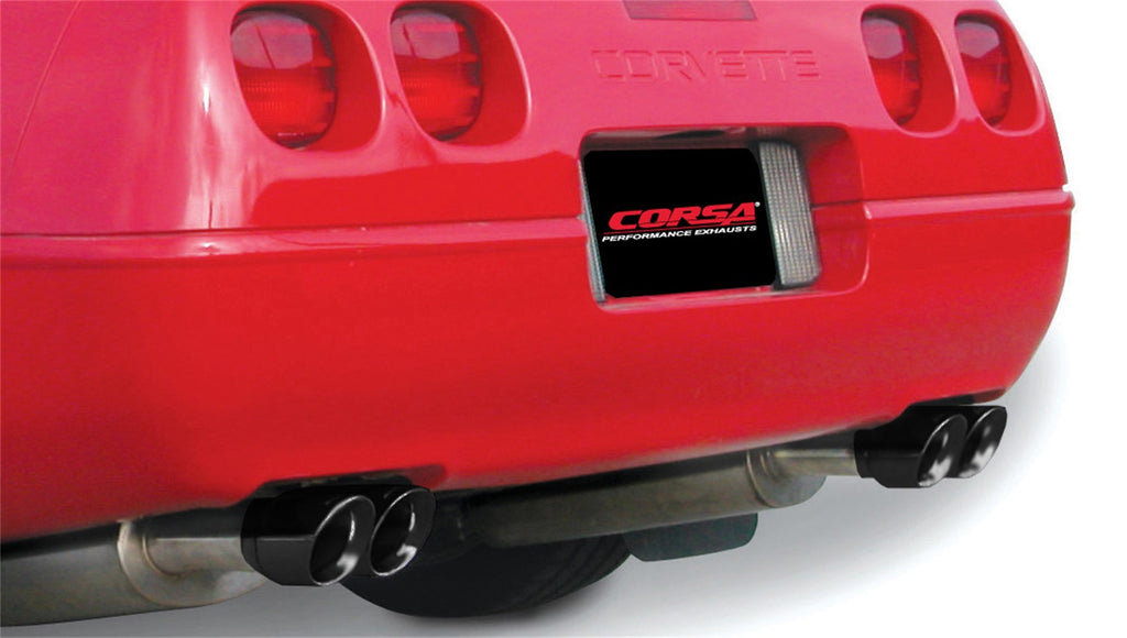 Corsa Performance 14117BLK Sport Cat-Back Exhaust System Fits 90-95 Corvette