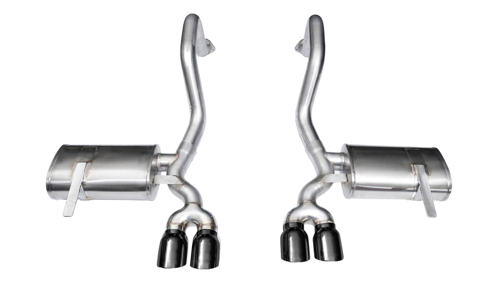Corsa Performance 14132BLK Xtreme Axle-Back Exhaust System Fits 97-04 Corvette