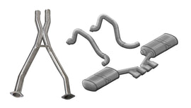 Corsa Performance 14139CB Sport Cat-Back Exhaust System Fits 97-04 Corvette