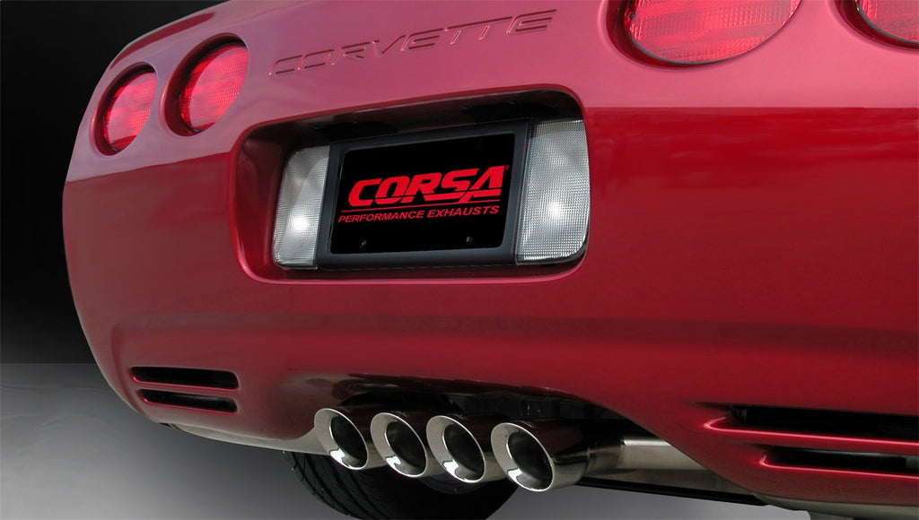 Corsa Performance 14139 Sport Axle-Back Exhaust System Fits 97-04 Corvette