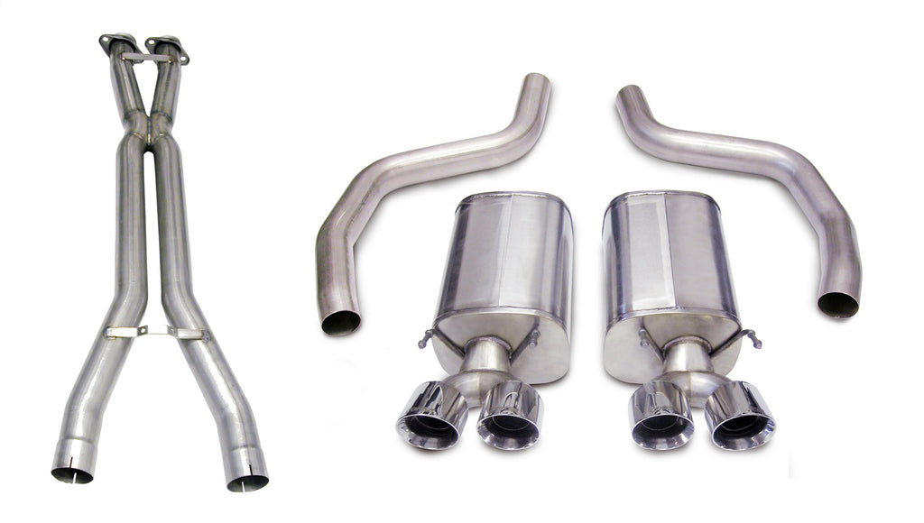 Corsa Performance 14164CB1 Sport Cat-Back Exhaust System Fits 06-11 Corvette