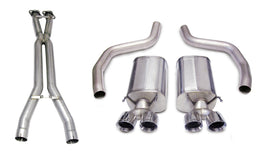 Corsa Performance 14164CB1 Sport Cat-Back Exhaust System Fits 06-11 Corvette