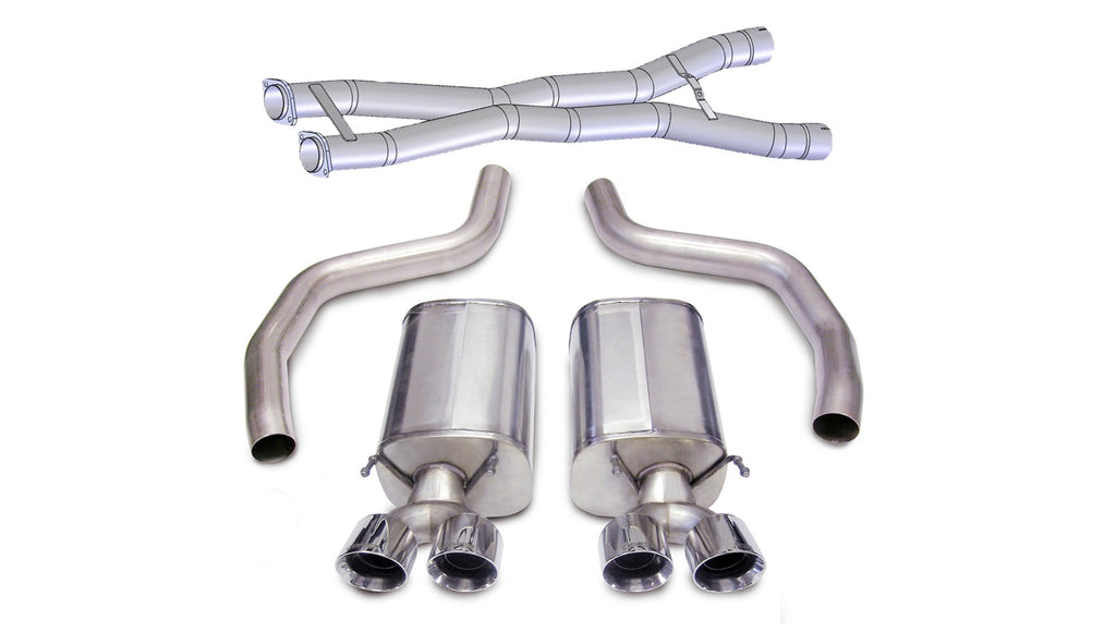 Corsa Performance 14164CB3 Sport Cat-Back Exhaust System Fits 12-13 Corvette