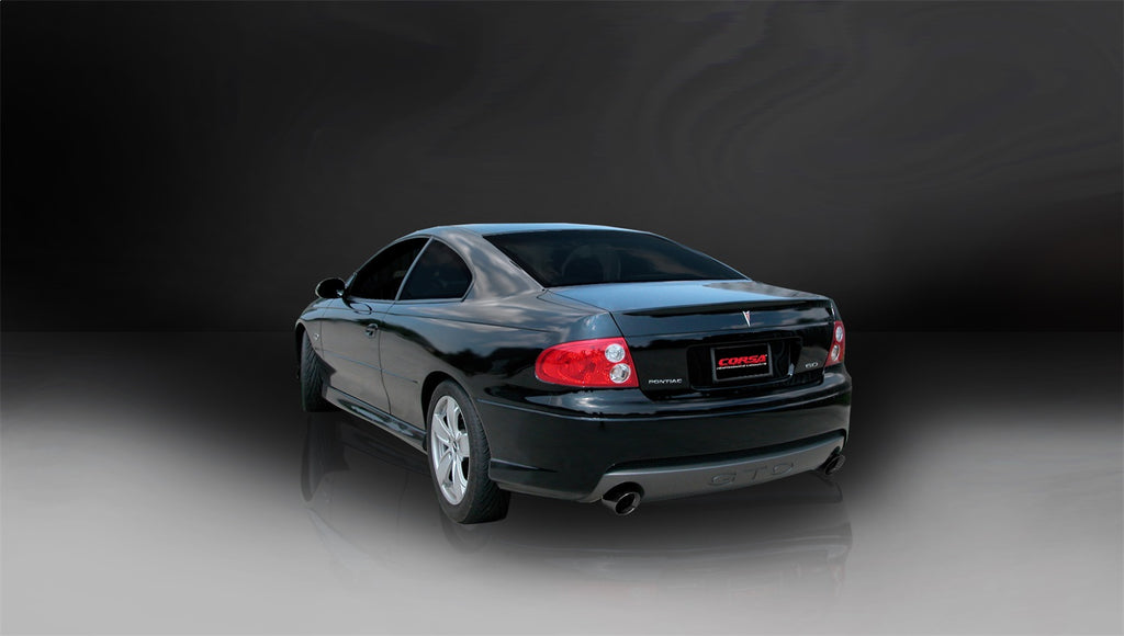 Corsa Performance 14189BLK Sport Cat-Back Exhaust System Fits 05-06 GTO