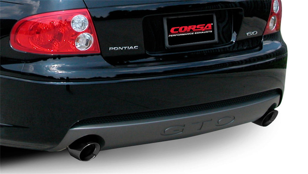 Corsa Performance 14189BLK Sport Cat-Back Exhaust System Fits 05-06 GTO