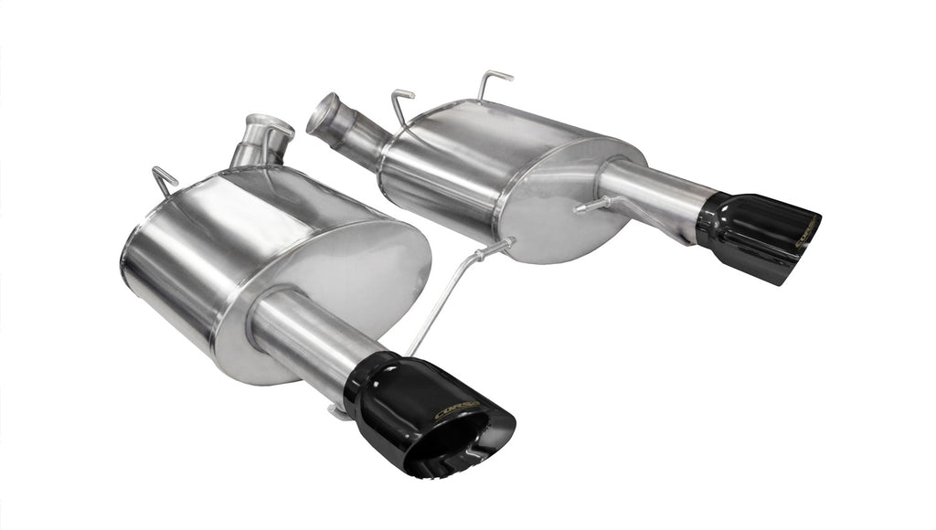 Corsa Performance 14316BLK Sport Axle-Back Exhaust System Fits 11-14 Mustang