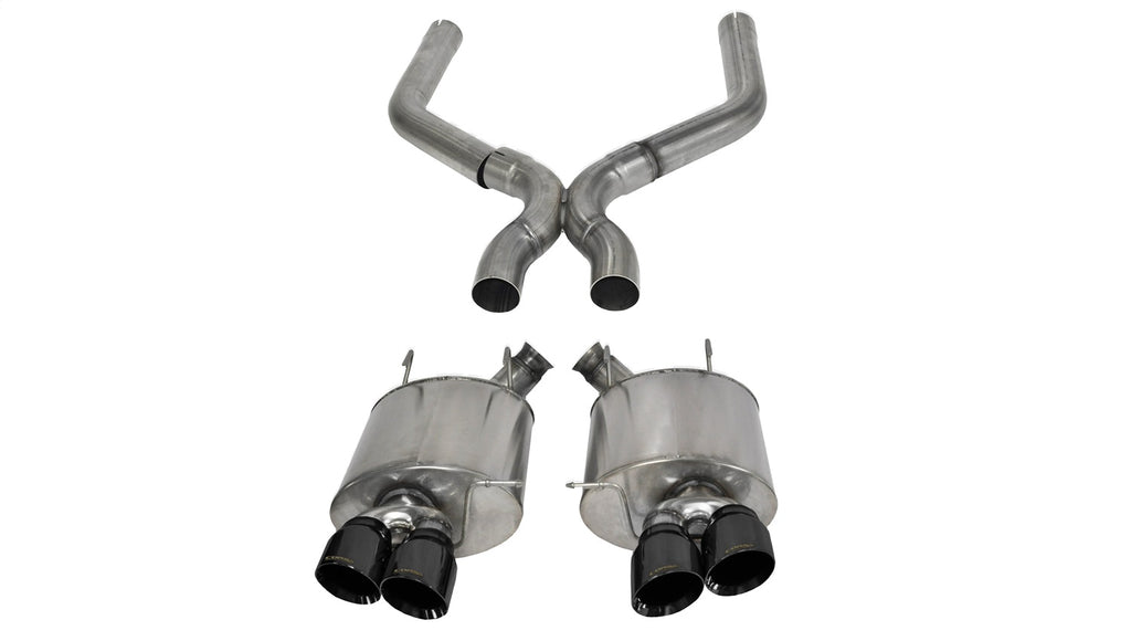 Corsa Performance 14323BLK Sport Axle-Back Exhaust System Fits 13-14 Mustang