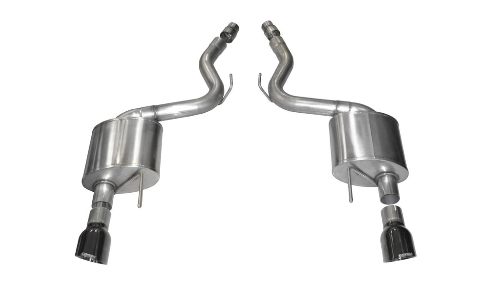Corsa Performance 14326BLK Sport Axle-Back Exhaust System Fits 15-17 Mustang