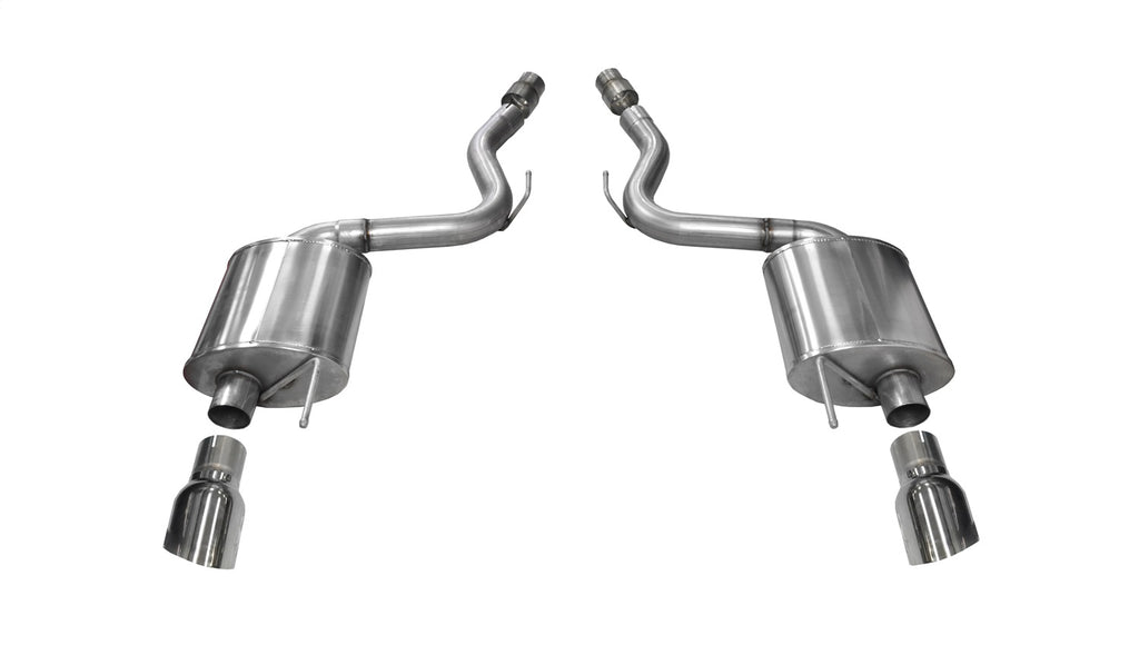 Corsa Performance 14329 Touring Axle-Back Exhaust System Fits 15-17 Mustang