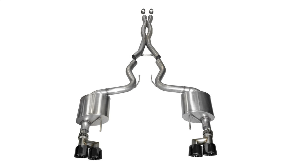 Corsa Performance 14335BLK Xtreme Cat-Back Exhaust System Fits 15-17 Mustang