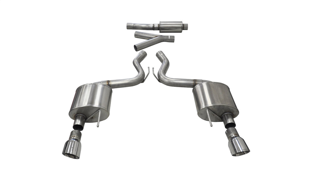 Corsa Performance 14343 Sport Cat-Back Exhaust System Fits 15-23 Mustang