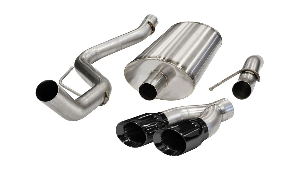 Corsa Performance 14388BLK Sport Cat-Back Exhaust System Fits 09-10 F-150