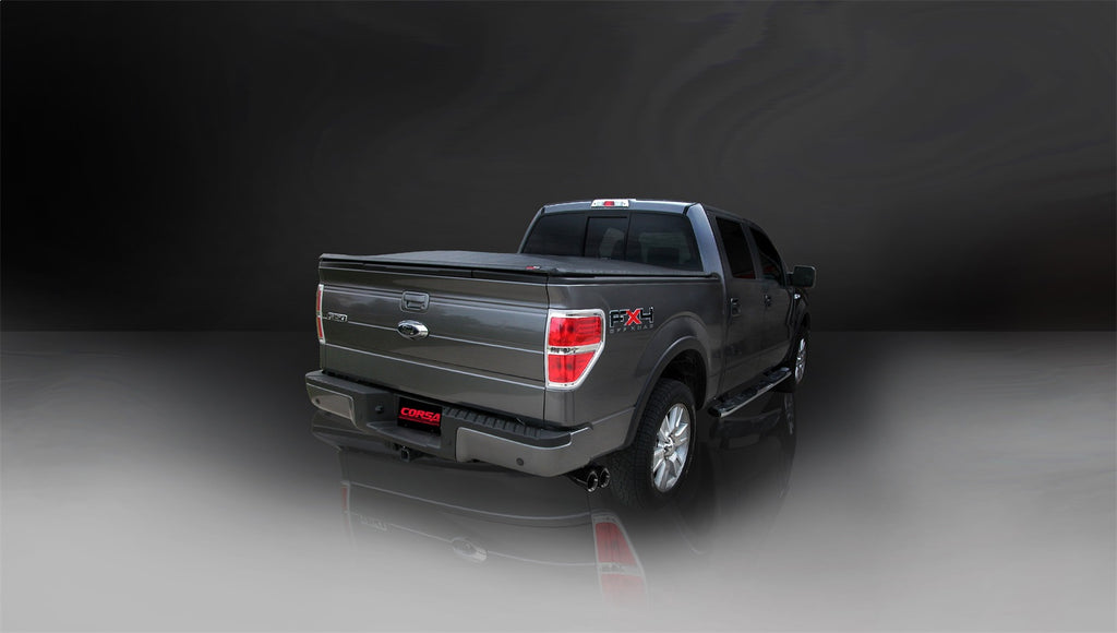 Corsa Performance 14388BLK Sport Cat-Back Exhaust System Fits 09-10 F-150