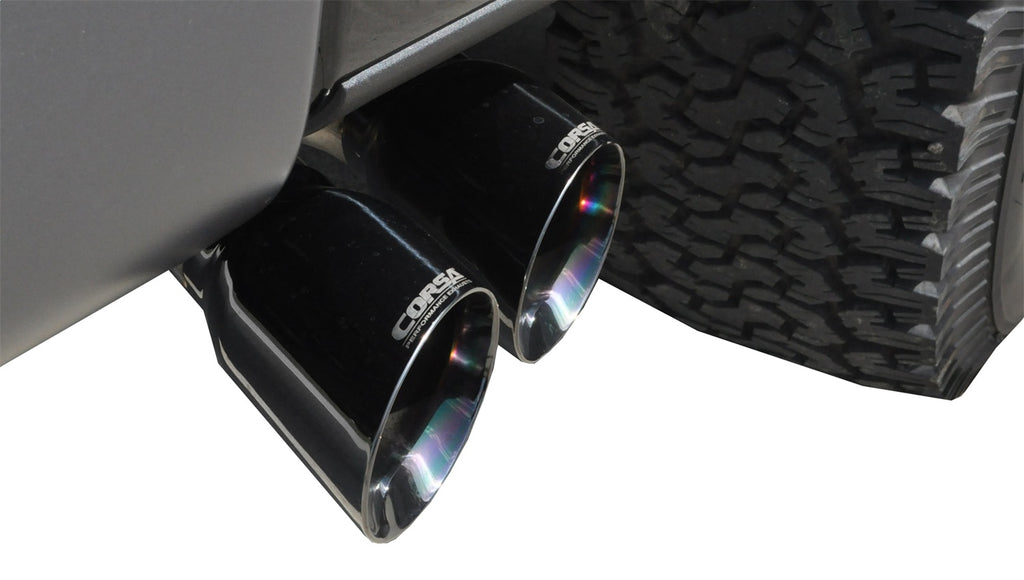 Corsa Performance 14388BLK Sport Cat-Back Exhaust System Fits 09-10 F-150