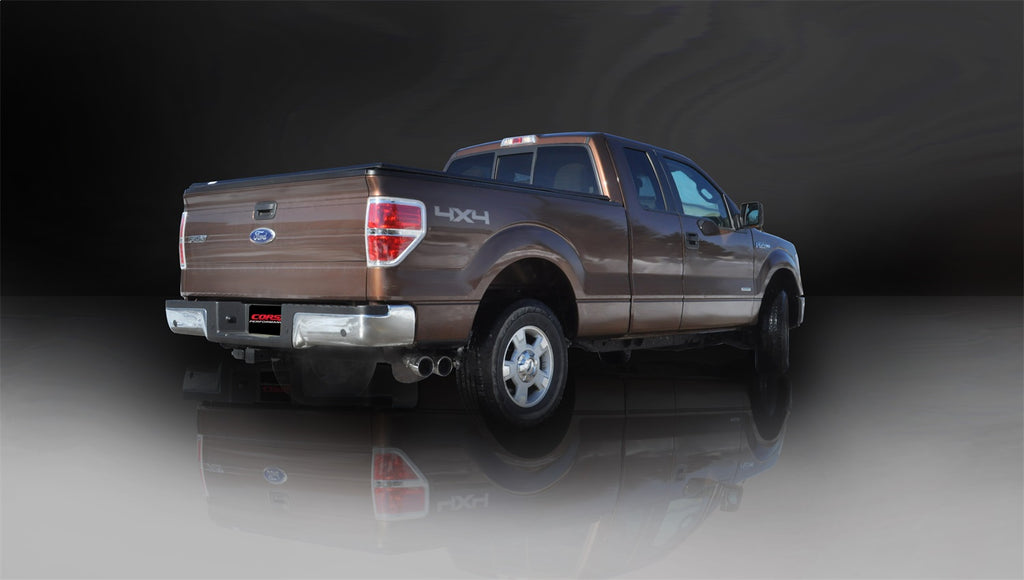 Corsa Performance 14392 Sport Cat-Back Exhaust System Fits 11-14 F-150